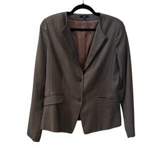 GAP Classic Brown Blazer Jacket Size 10